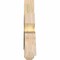 Ekena Millwork Alberta Rough Sawn Timber Gable Bracket, Douglas Fir, 72"W x 21"H x 4"D x 6"F, 7/12 Pitch GBW072X21X0406ALB00RDF - alternate 4